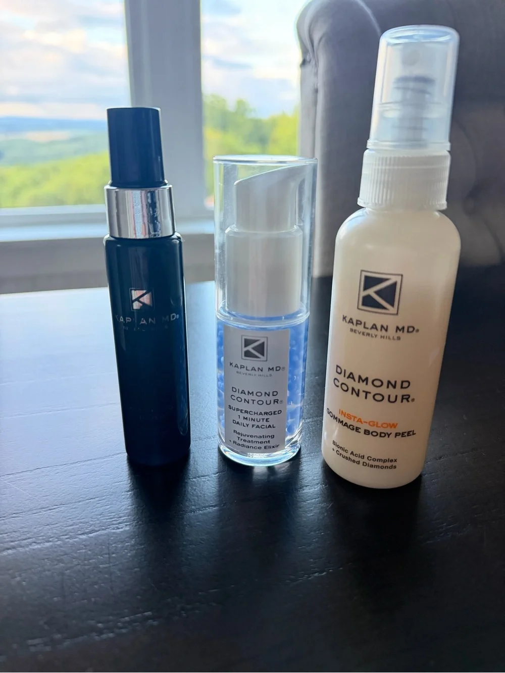 Kaplan Diamond Contour Skincare Trio - White, Blue & Cream